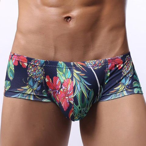 Bulge U Pouch Panties Men&#39;s Sexy Printed Lingerie Low Rise-MF01509-Veeddydropshipping