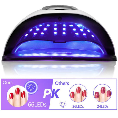 Professional Nail Dryer Lamp For Manicure Powerful LEDs  -BH01082-Veeddydropshipping