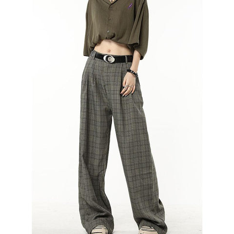 Women Long Trousers Wide Leg Pants-WF00643-Veeddydropshipping