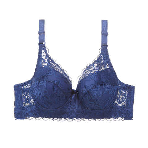 Women Sexy Lace Embroidery Bra Underwired-WF00788-Veeddydropshipping