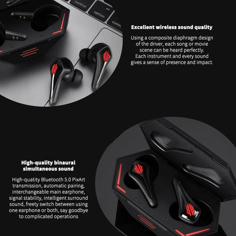Global VersionWireless Bluetooth Gaming Earphone-Veeddydropshipping