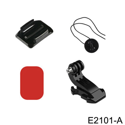 Adjustable Helmet Chin Mount Curved Side Adhesive Mount for GoPro Hero -CE00432-Veeddydropshipping