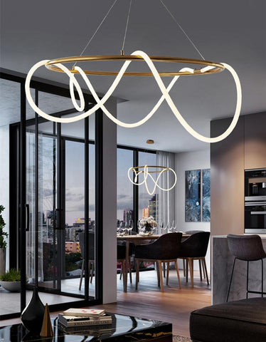 Led Tube Ceiling Chandelier-TI00420-Veeddydropshipping