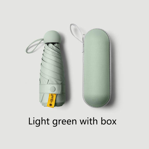 Anti-UV Mini Capsule Small Umbrella Pocket-HA01154-Veeddydropshipping