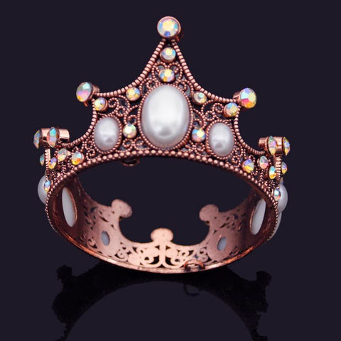 Wedding Crystal Brithday cake baking decorative Head Jewelry -JW00521-Veeddydropshipping