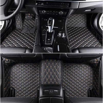 Custom 5 Seat Car Floor Mats for Bmw 5 Series F10 2010-2016 Year-AM00042-Veeddydropshipping
