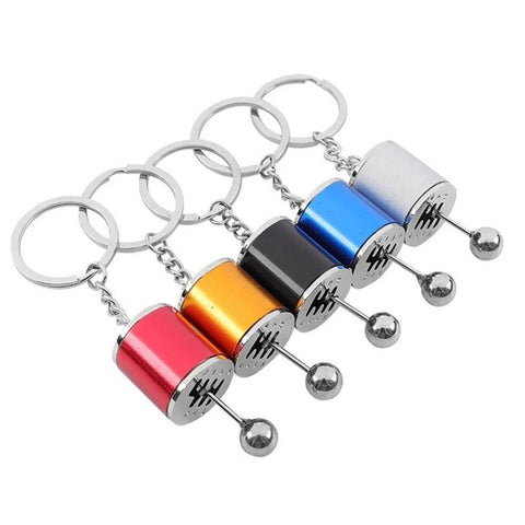 Mini Gear Gearbox Pendant Keychain Turbo Turbocharger Car Key Ring-AM00065-Veeddydropshipping