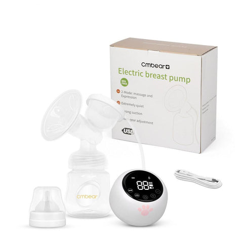 Silicone Double Frequency Electric Breast Pump Multi - gear Mode Adjustment-TB00639-Veeddydropshipping