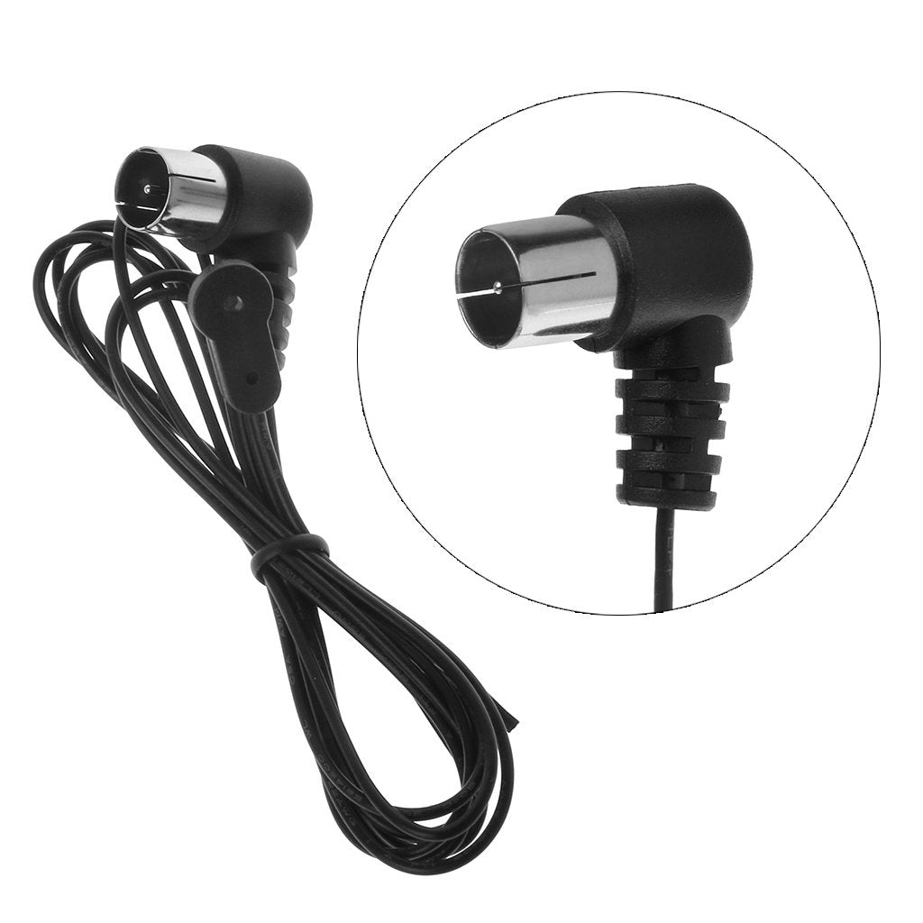FM Dipole Antenna 75 Ohm PAL Connector Radio Stereo Indoor for Home -CE00935-Veeddydropshipping