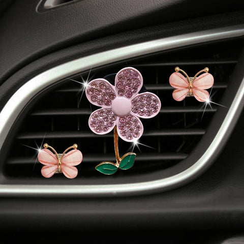 Lovely Little Butterfly Ladies&#39; Car Perfume Decoration-AM01490-Veeddydropshipping