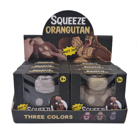 Children Novelty Funny Squeezing Toys Adults Orangutan Stress-TB01509-Veeddydropshipping