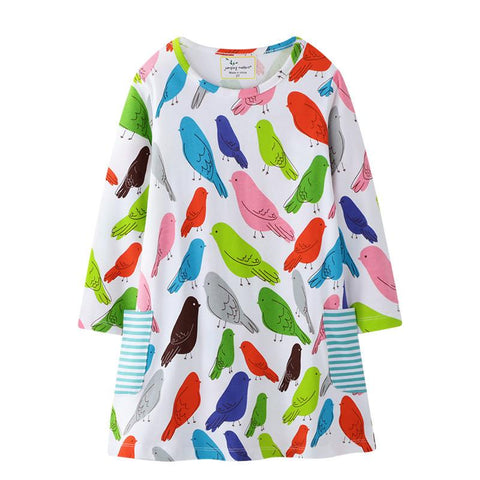 Jumping Meters Long Sleeve Children&#39;s Clothing Autumn Spring Kids-TB00884-Veeddydropshipping