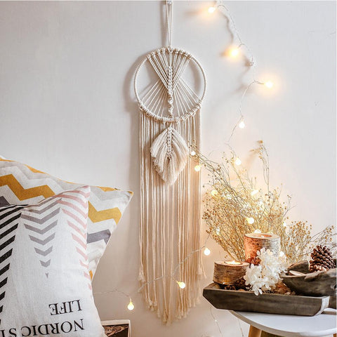 Macrame Dream Catcher Boho Home Decor-HA00197-Veeddydropshipping