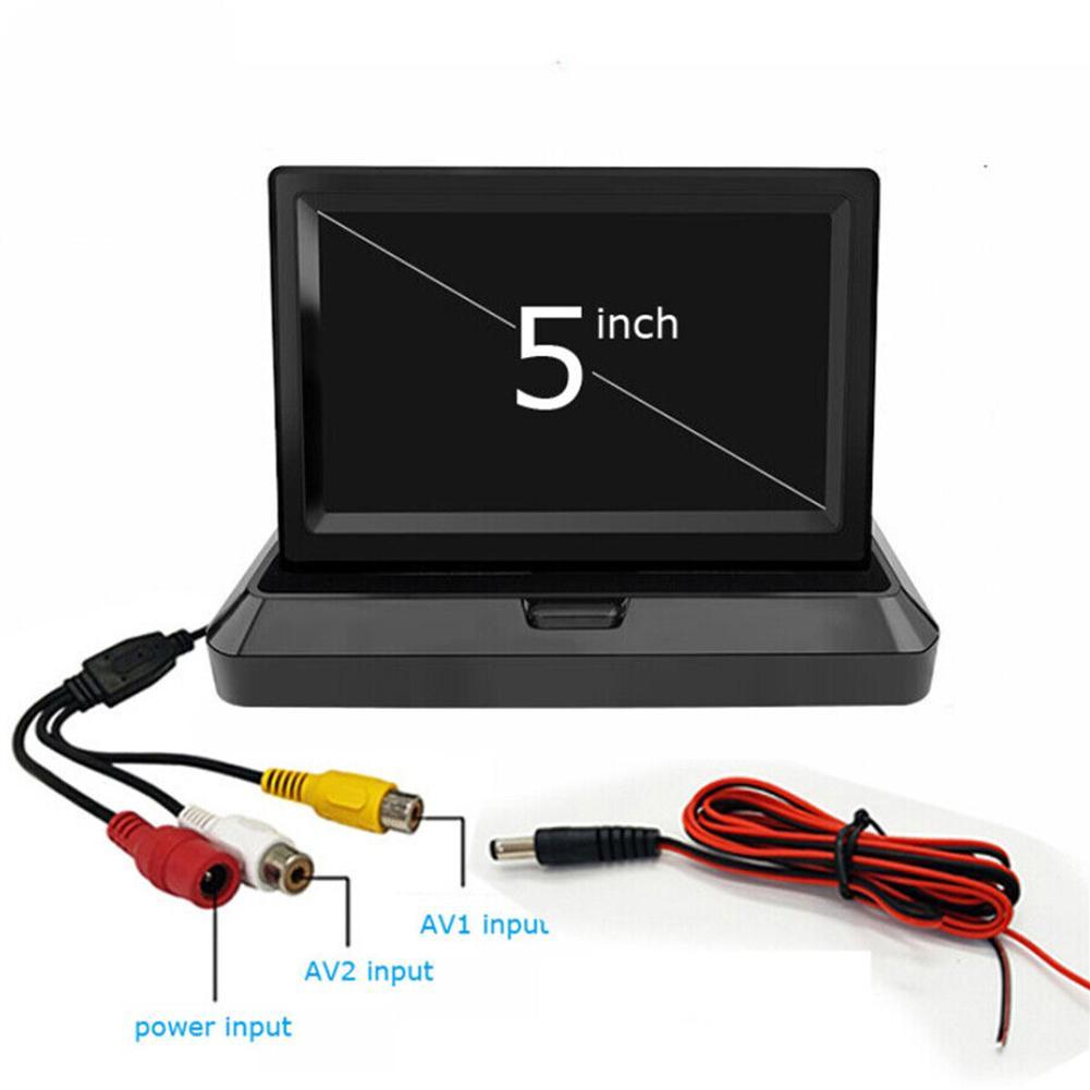 5 Inch Tft Lcd Hd Monitor Display Two-Way Av Input Reversing-AM00675-Veeddydropshipping