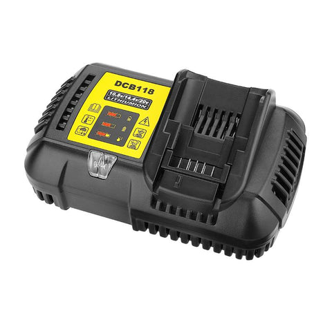 DCB118 DCB112 Li-ion Battery Charger 4.5A For Dewalt 10.8V 12V 14.4V 18V Max. 60V-CE00245-Veeddydropshipping