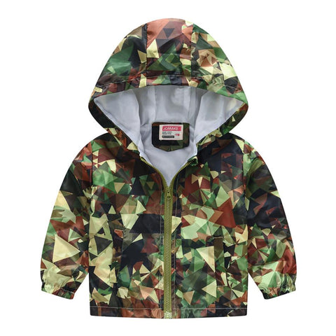 2021 Kids Clothes Boys Jackets Children Hooded Zipper Windbreaker-TB00996-Veeddydropshipping