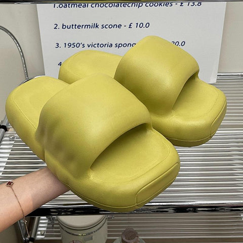 Pillow Slippers Non-Slip Bathroom Shower Sandals Soft-BS01259-Veeddydropshipping