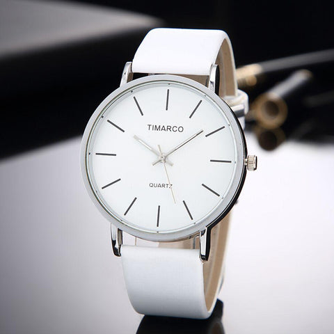 Simple Style Leather Watches Fashion Quartz Watch -JW01081-Veeddydropshipping