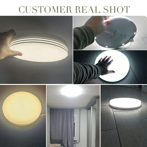 Round Led Ceiling Lamp  Lustre Lighting-TI00294-Veeddydropshipping