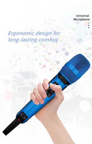 Wireless Karaoke Microphone Dynamic UHF Home Studio Recording -CE01248-Veeddydropshipping