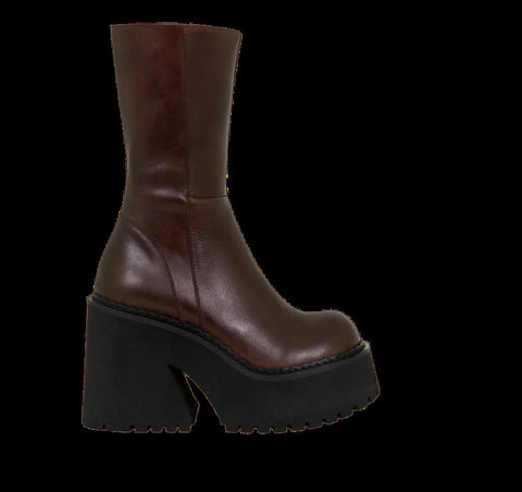 Women Fashion Mid Calf Ankle Women Boots Female-BS01060-Veeddydropshipping