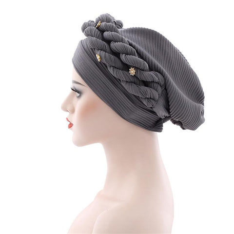 Handmade New African Cap Nigerian Wedding-WF01498-Veeddydropshipping