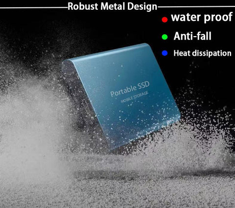 Portable High-speed Solid State Drive 2TB 4TB 8TB 16TB 64TB SSD Mobile Hard -CE01381-Veeddydropshipping