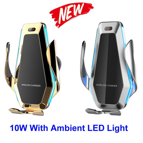 Fashion 10w Car Qi Wireless Charger For iPhone XS X 8-PA01133-Veeddydropshipping