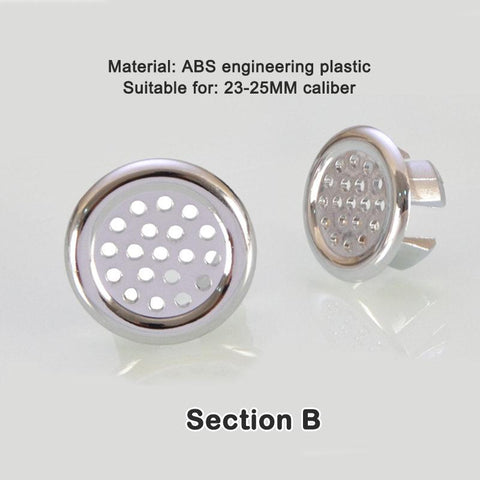 Sink Hole Round Overflow Cover Ceramic Pots-HA01033-Veeddydropshipping