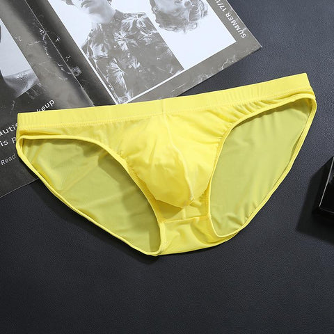 Briefs Seamless Breathable Panties Men Bikini Solid Seamless-MF01508-Veeddydropshipping