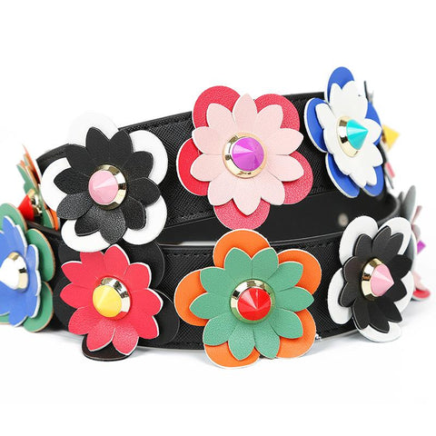 Strap Rivet Petal Belt Obag Purses Handle Chain Female-BS00714-Veeddydropshipping