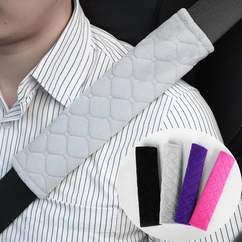 Seat Belt Covers Warm Plush Safety Belts Shoulder Protection-AM01433-Veeddydropshipping