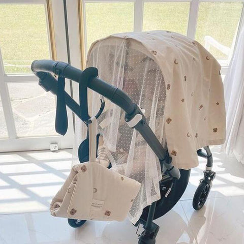 Korea Baby Stroller Mosquito Net/Buggy Crib/Pushchair Cart Mosquito Net Sun-TB00399-Veeddydropshipping