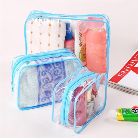 Clear Makeup Bags Beauty Case Travel Make Up Organizer-BS00542-Veeddydropshipping