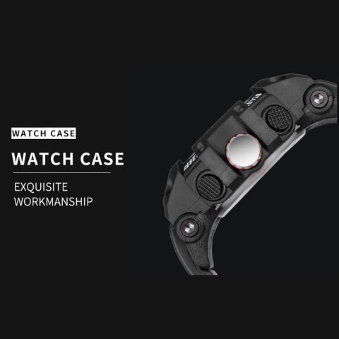 Dual Time Men Watches 50m Waterproof Military Watches-JW00790-Veeddydropshipping