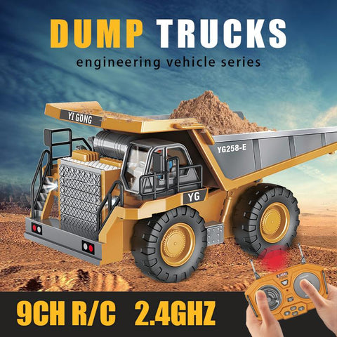 Rc Excavator Children Toys Radio Remote Control Engineering Car-AM00656-Veeddydropshipping