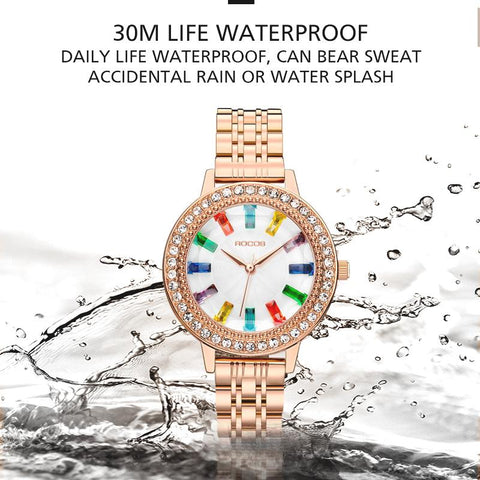 Luxury Elegant Watch for Women Quartz Diamond Wristwatch -JW01011-Veeddydropshipping
