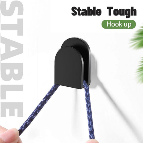 8Pcs/Lot Car USB Cable Holder Hooks Organizer Storage Hanger for Headphone Key Storage-PA00947-Veeddydropshipping