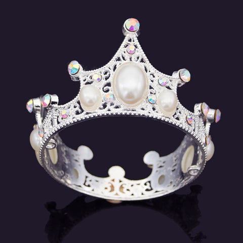 Wedding Crystal Brithday cake baking decorative Head Jewelry -JW00521-Veeddydropshipping