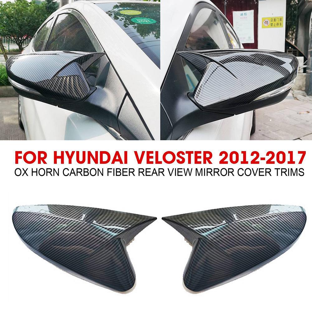 Auto Rear View Side Mirror Cover Trim Left+Right Kits For Hyundai-AM00084-Veeddydropshipping