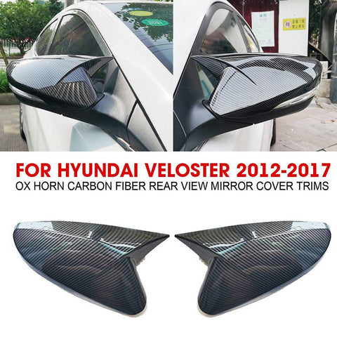 Auto Rear View Side Mirror Cover Trim Left+Right Kits For Hyundai-AM00084-Veeddydropshipping