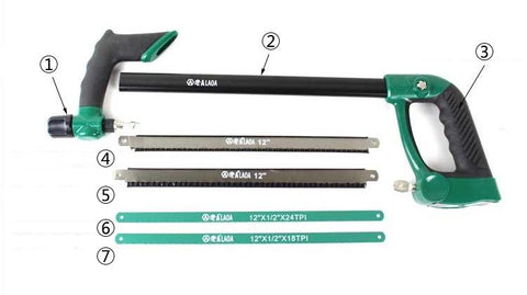 Heavy Duty Saw Wrapped Alloy Frame-TI00090-Veeddydropshipping