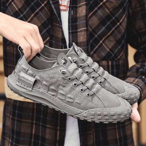Pattern Ice Silk Cloth Casual Shoes Men&#39;s Sneakers Tenis-BS01348-Veeddydropshipping