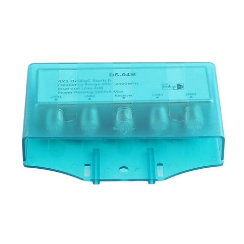 Waterproof 4x1 DS-04M Satellite 950-2400MHz DiSEqC2.0 Switch FTA Dish -CE00916-Veeddydropshipping