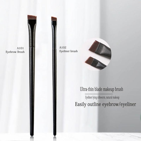 Blade Makeup Brushes Angled Thin Eyebrow Brush-BH00734-Veeddydropshipping