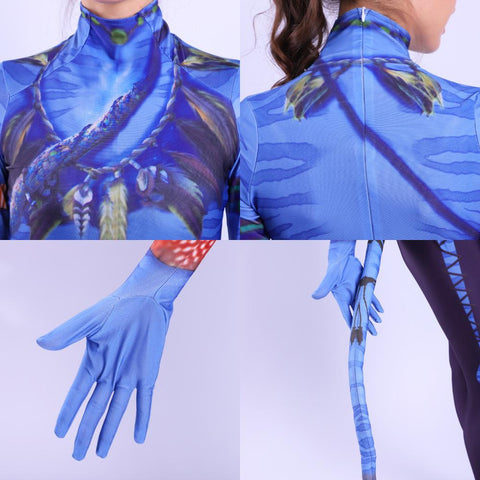 Costume Avatar Women Bobysuit Cosplay Jumpsuit-WF01611-Veeddydropshipping