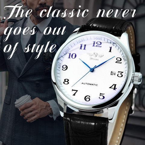 Automatic Mechanical Watch Men Time Master-JW00620-Veeddydropshipping