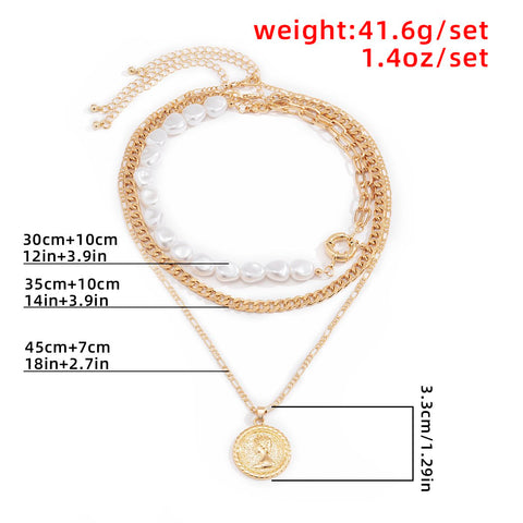 Pendant Necklace for Women  Punk Aesthetic Jewelry -JW01184-Veeddydropshipping