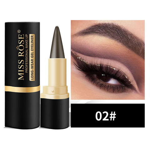 Long-Wear Gel Eyeliner Kajal Eye Pencil-BH00623-Veeddydropshipping