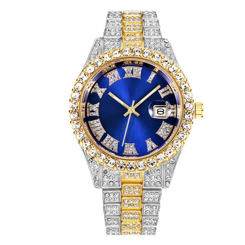 Out Watch for Men Diamond Around Luxury Quartz Watches-JW01030-Veeddydropshipping